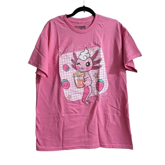 Hot topic Axolotl T-shirt Large New - Picture 1 of 4